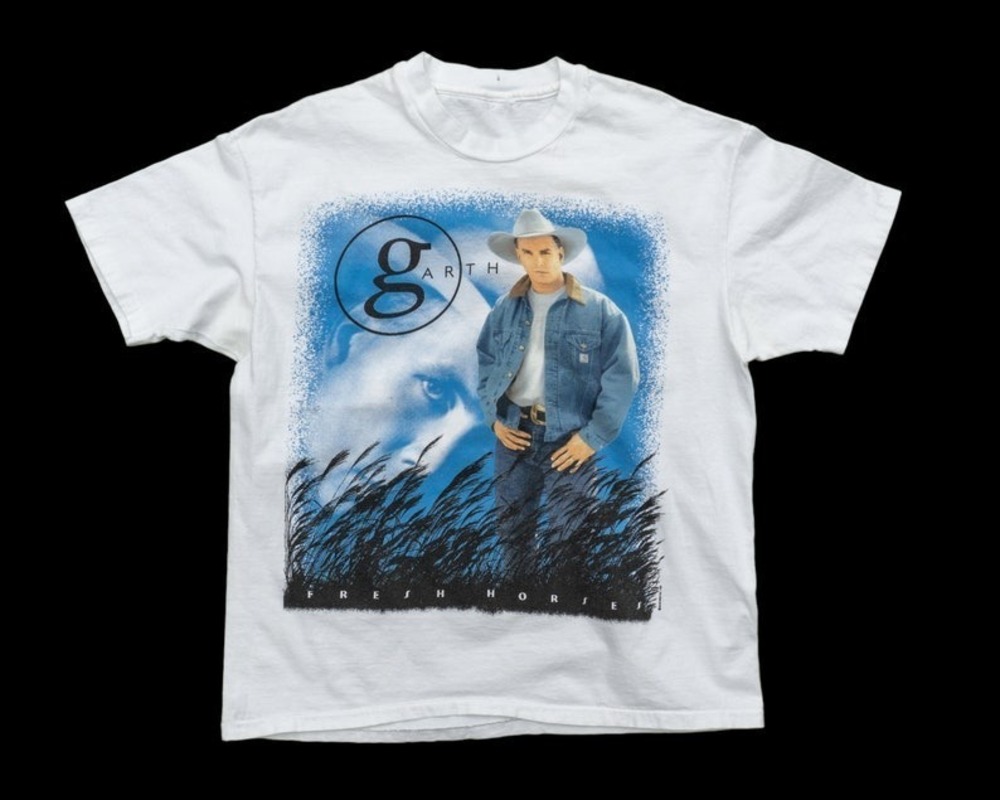 90s Retro Garth Brooks Fresh Horses Tour T-Shirt